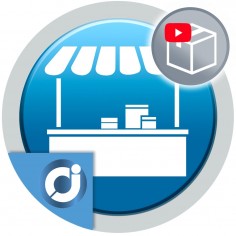 Permite a los vendedores de tu mercado agregar un vídeo en sus productos usando la plataforma YouTube.